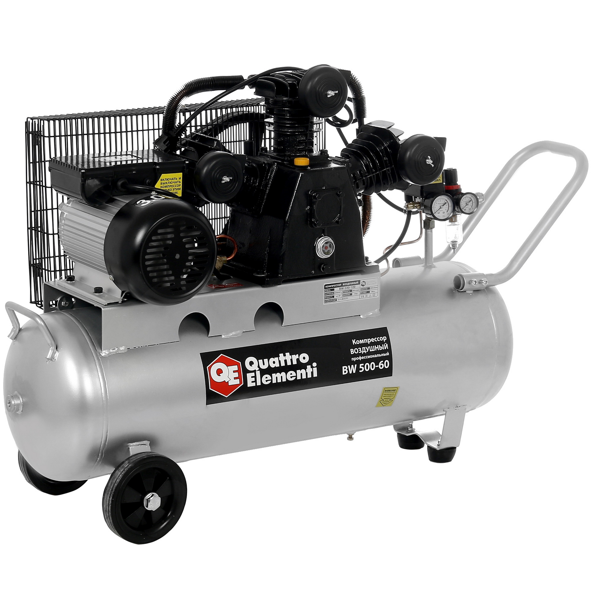 Компрессор поршневой масляный Quattro Elementi BW 500-60 770-292 1243196 STDN-0050225 - Вид №1