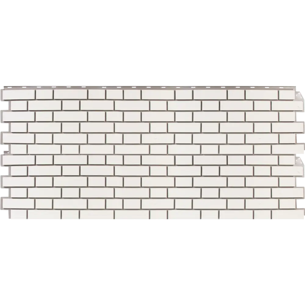 Фасадная панель FineBer Кирпич облицовочный цвет белый Нет STLM-2116613 - Вид №2