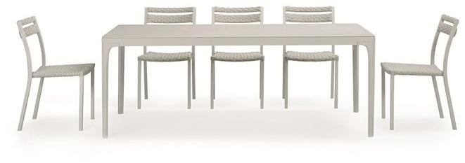 Ethimo Прямоугольный садовый стол из керамогранита Play Pltrm2__t - Вид №2