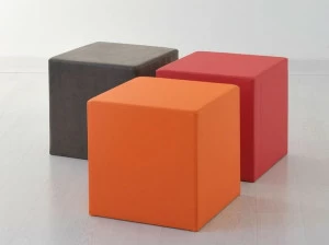 Italy Dream Design Квадратный кожаный пуф