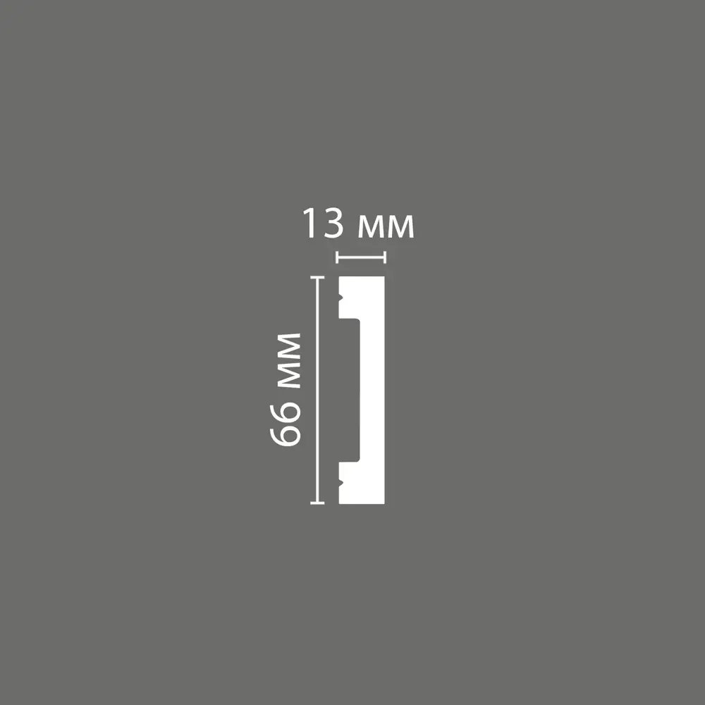 Santreyd Basic 1: Универсальный потолочный плинтус для безупречной отделки 89365813 STLM-1422509 - Вид №3