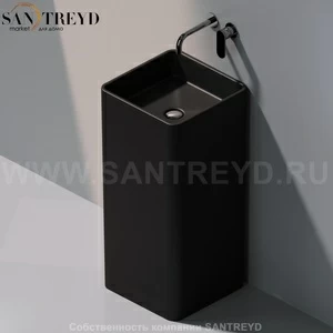 MW40P7006 Напольная раковина стоящая квадратная Ceramica Flaminia Mono