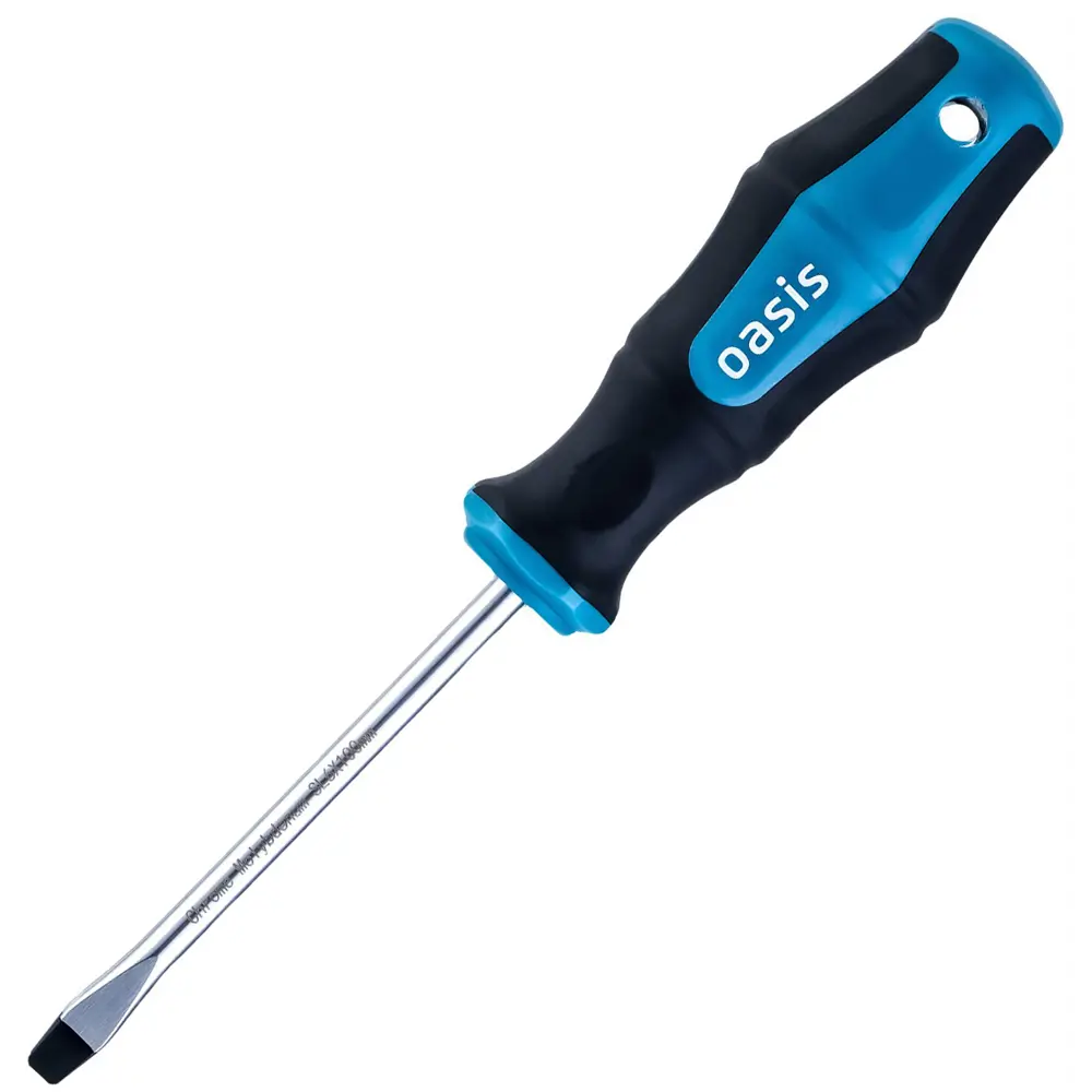 Отвертка Oasis SL6x100 мм с магнитным наконечником 89415599 STLM-1572854