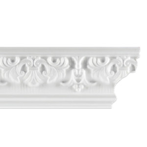 Плинтус потолочный инжекционный D 134/70 (45 шт. в упак.)