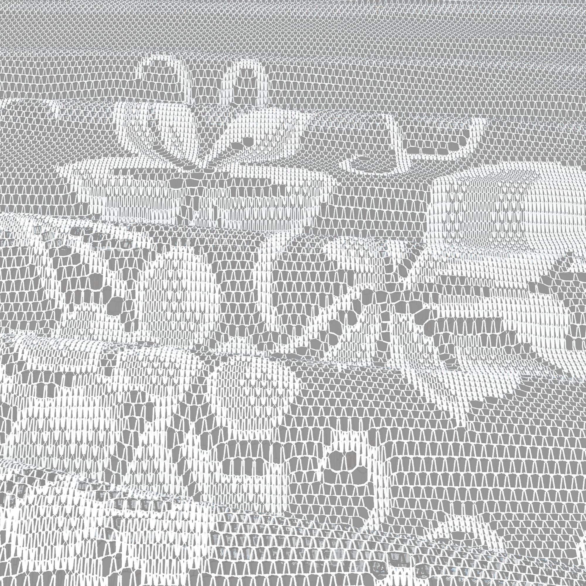 82633559 Тюль для кухни «Фрейр» 175х80 см цвет белый Santreyd  - Вид №2