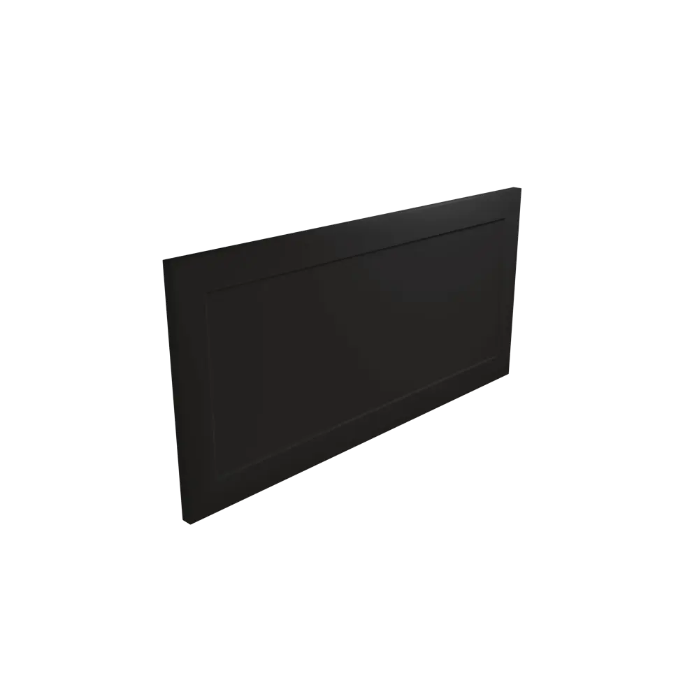 Фасад кухонный Ньюпорт черный матовый 79.7x38.1 см DELINIA ID 89340683 STLM-1566930