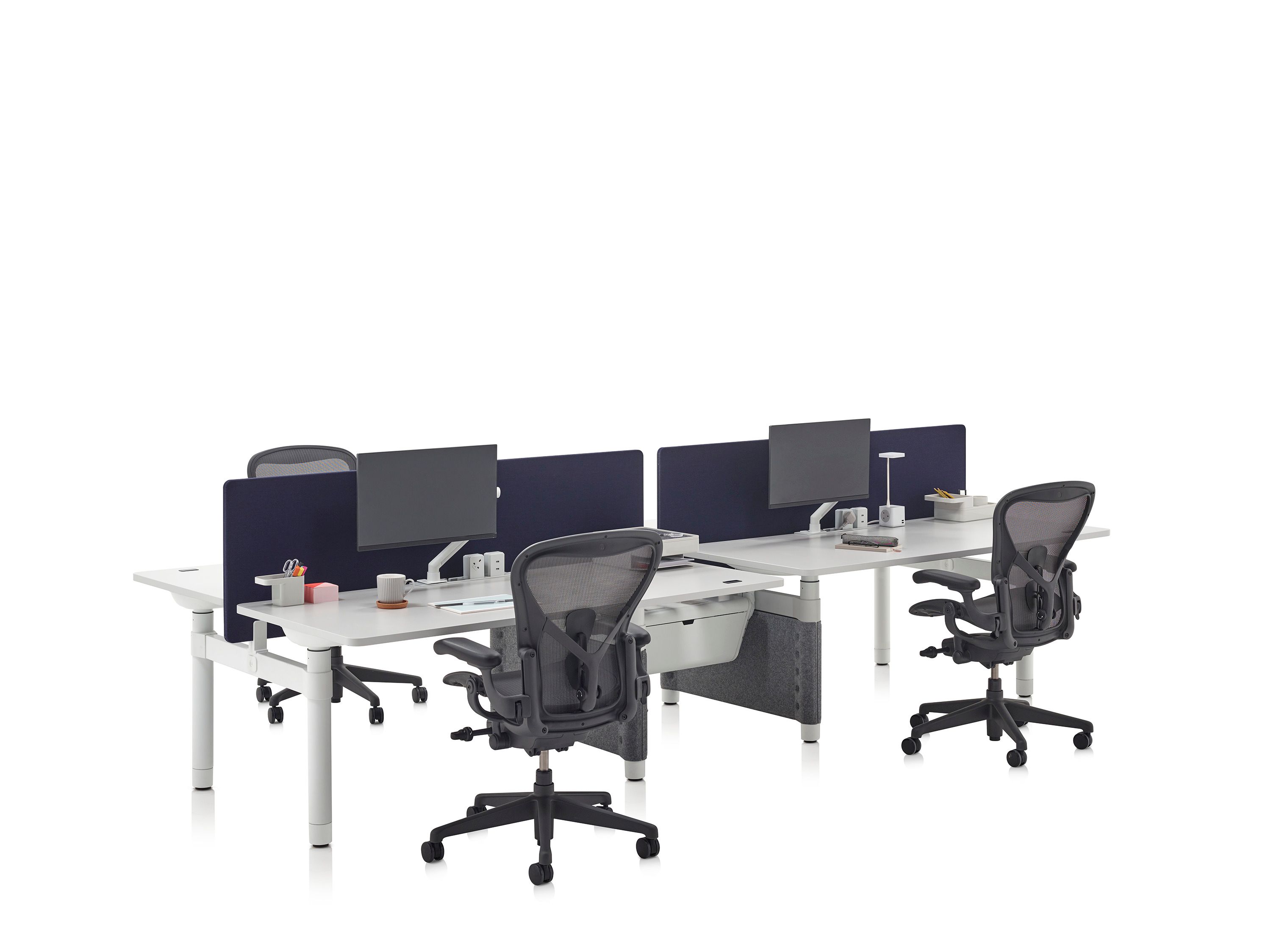 5-спицевое вращающееся офисное кресло с колесами Herman Miller Aeron ARCH-00152986 - Вид №11