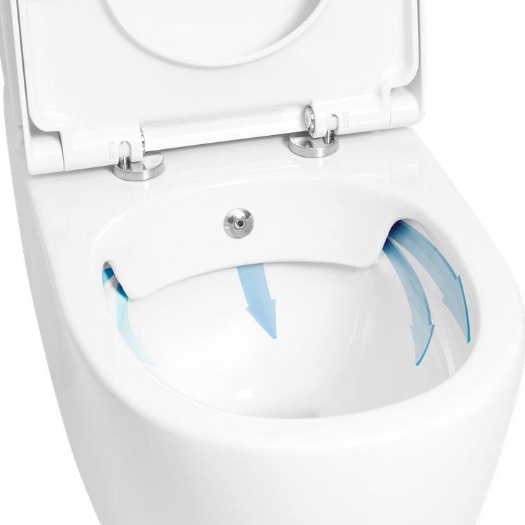 MA361-00CB00E-0000 MARE Унитаз с биде Creavit Mare - Вид №1