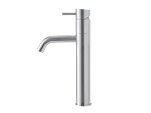 Высокий смеситель для раковины из нержавеющей стали