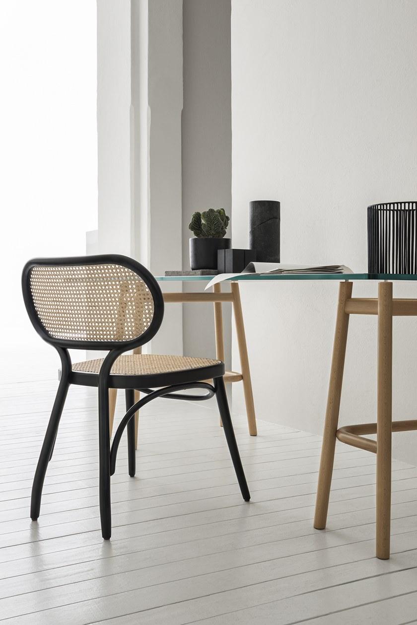 Wiener GTV Design Гнутый стул из бука со спинкой из соломы sun-id-1414631 - Вид №6