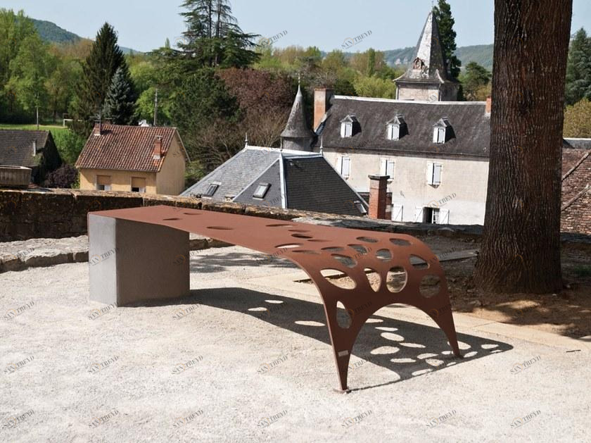 CYRIA Скамья без спинки Green palacio sun-id-1402978