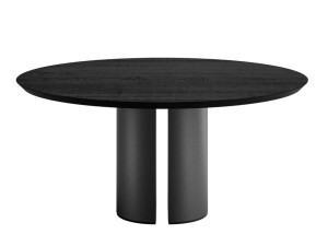 Круглый деревянный стол