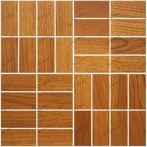 Мозаика и 3D панели из дерева Da Vinci Мозаика Comfort Amber 057 Дуб Селект (Гладкая) 288х288 мм 1301100057