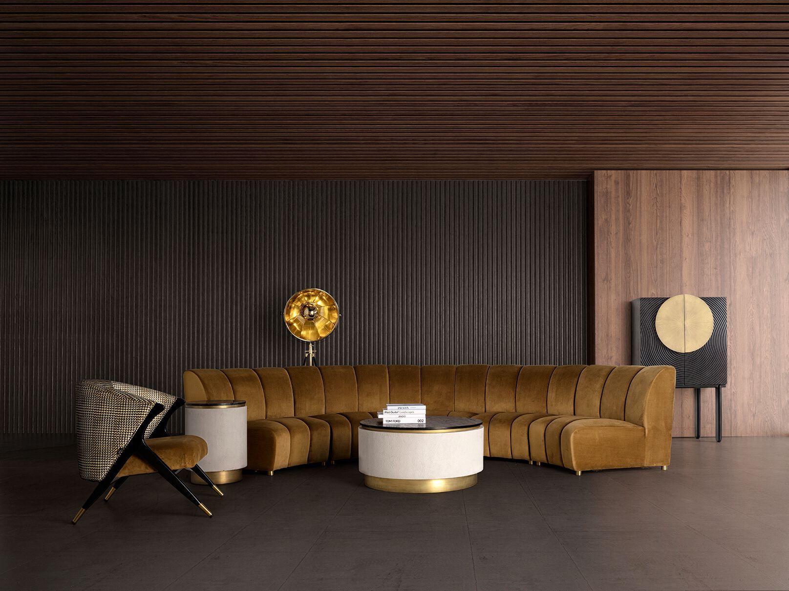 Круглый журнальный столик Vical Home ZERBST ARCH-00056441 - Вид №2