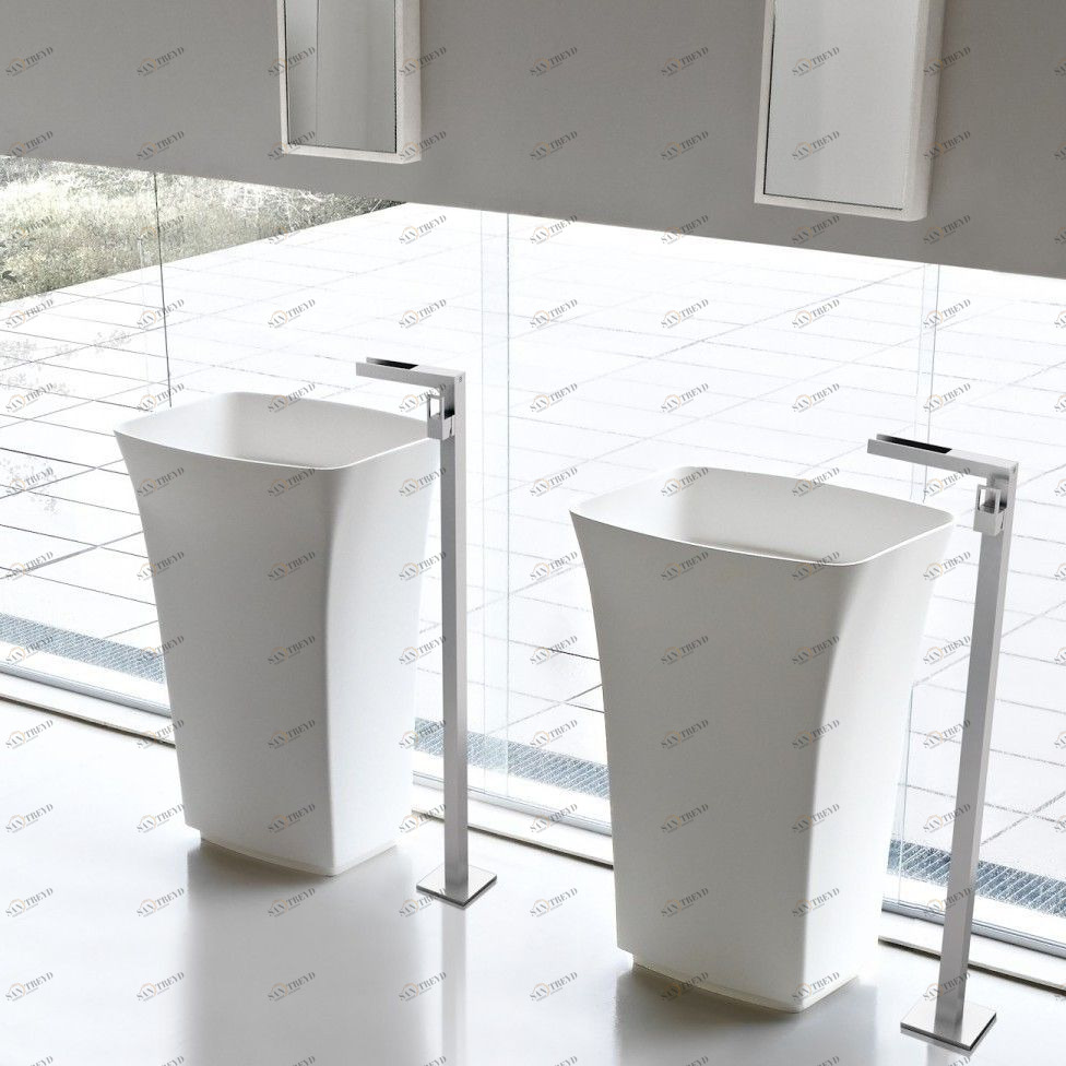 45739 Накладная раковина на столешницу  прямоугольная Toscoquattro 