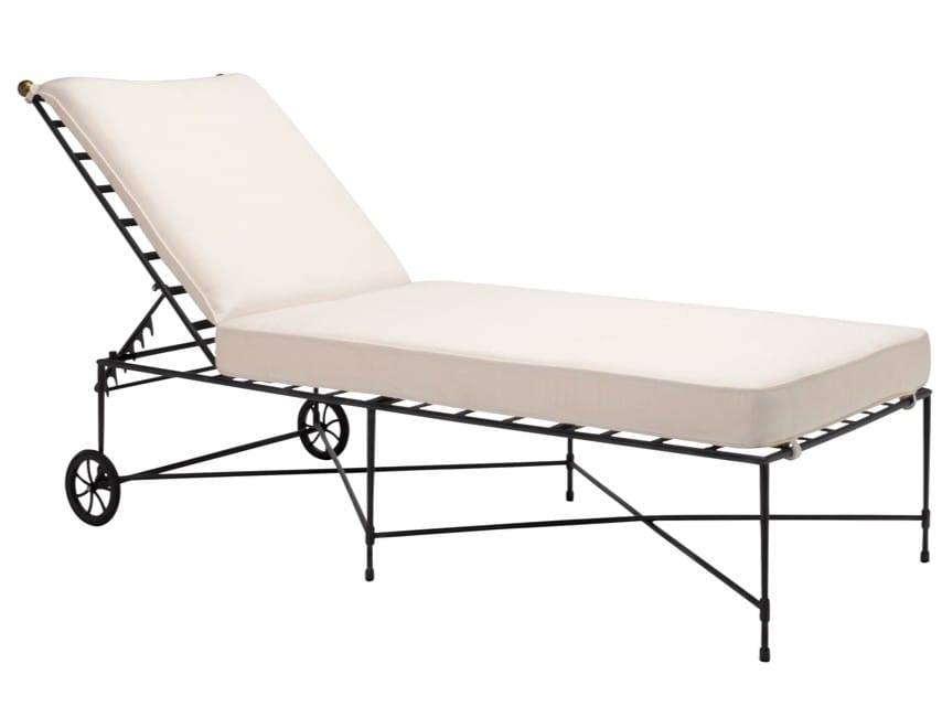 Лежак из нержавеющей стали с колесами JANUS et Cie ARCH-00116083