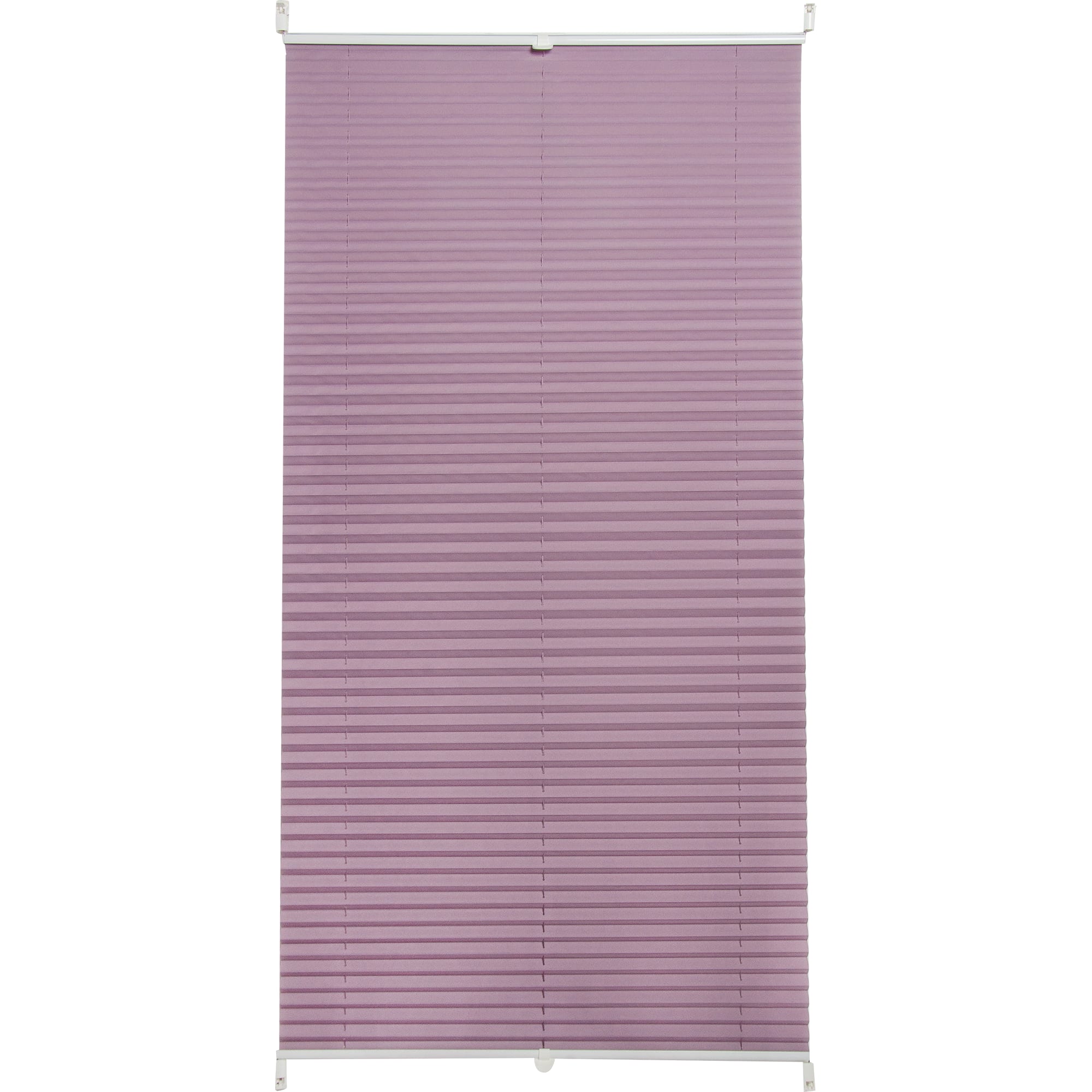 82057313 Штора плиссе «Плайн», 80х160 см, текстиль, цвет сиреневый Santreyd 
