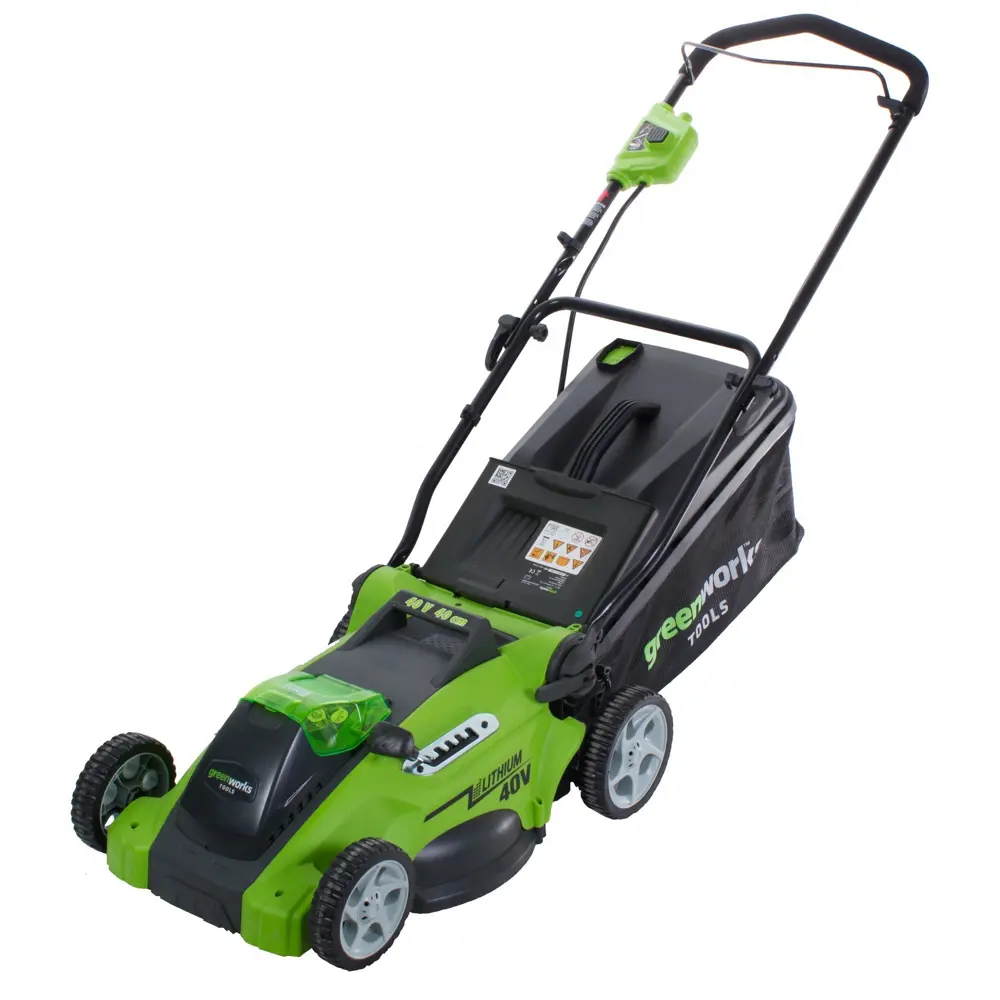 Газонокосилка аккумуляторная GreenWorks G40LM41 40 В 40 см АКБ и ЗУ не входит в комплект STLM-2000069
