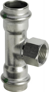 Viega Тройник Sanpress Inox 2317.2 (437145)