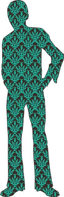 CONCEPTUWALL Клейкое украшение из нетканого материала Silhouettes sun-id-1385645 - Вид №12