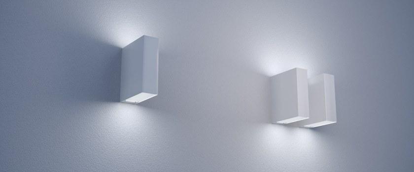 Martinelli Luce Настенный светодиодный светильник из алюминия прямого и отраженного света Tin 1243/l/1 - Вид №3
