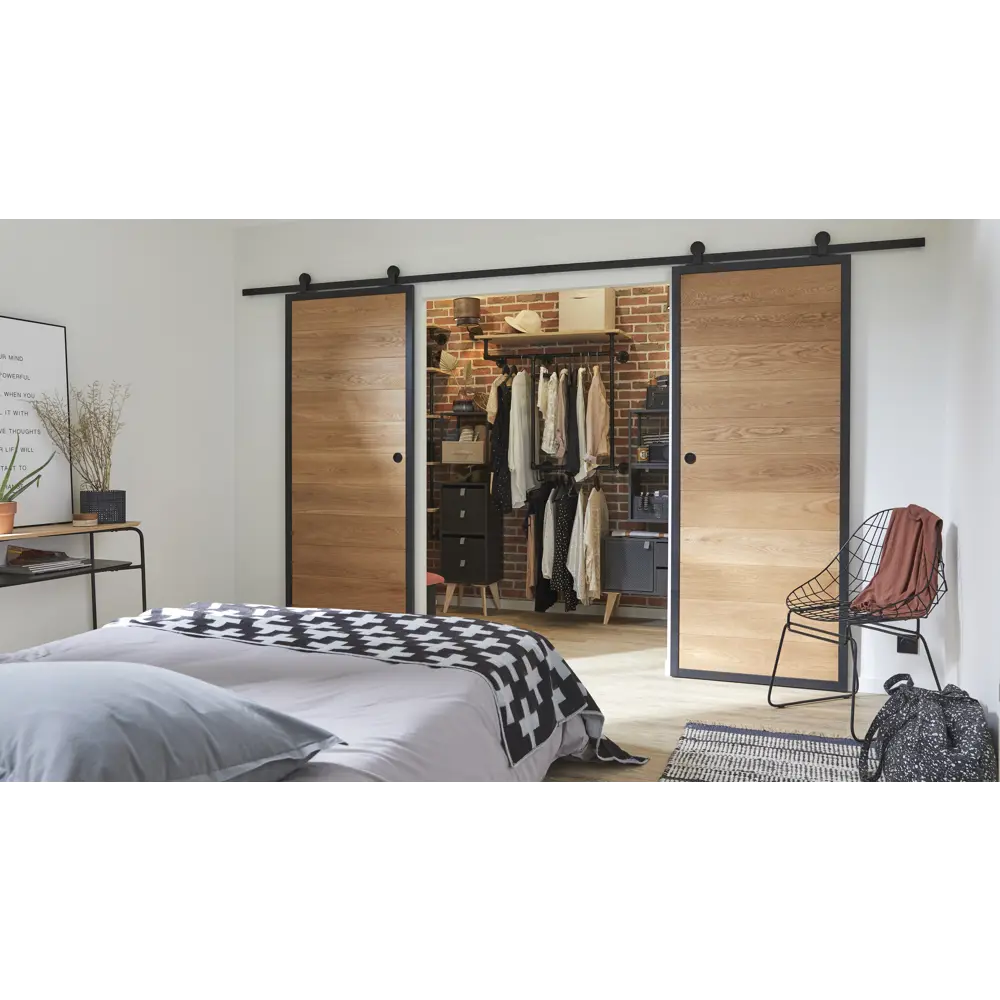 Раздвижная система Artens Indus 186 см цвет черный STLM-2067297 - Вид №4