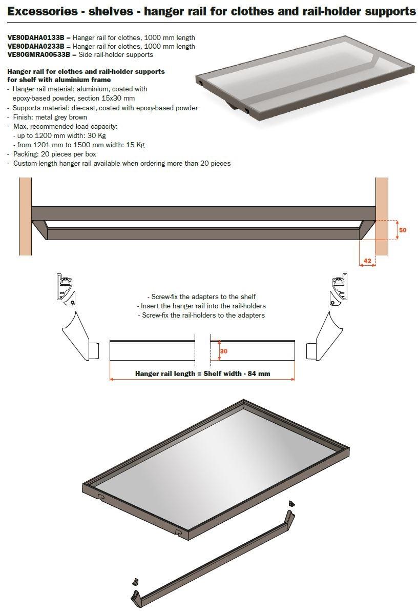 SALICE Полки с подсветкой для гардеробной Excessories sun-id-1348342 - Вид №11