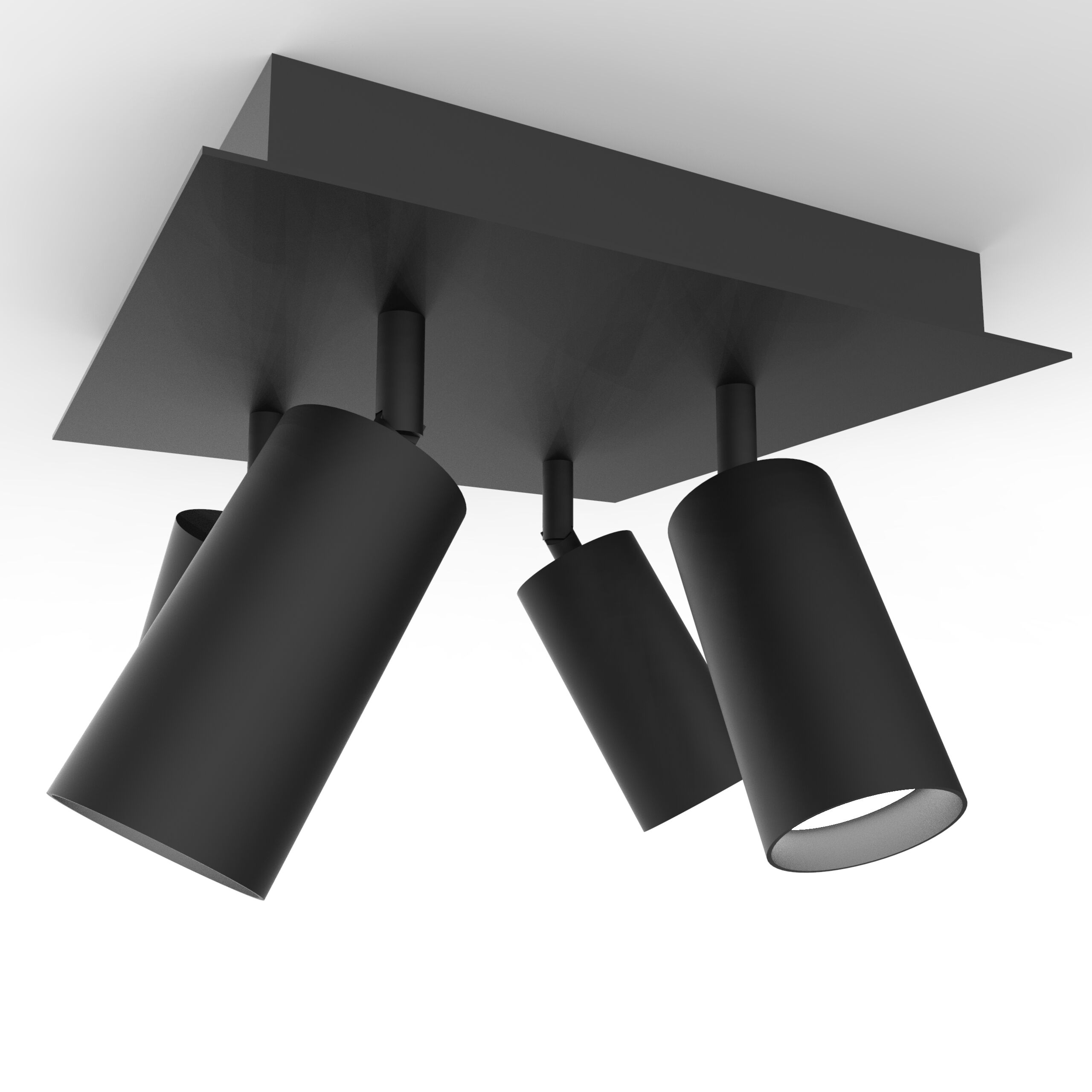 Несколько регулируемых потолочных прожекторов WayPoint форма ARCH-00138026 - Вид №9