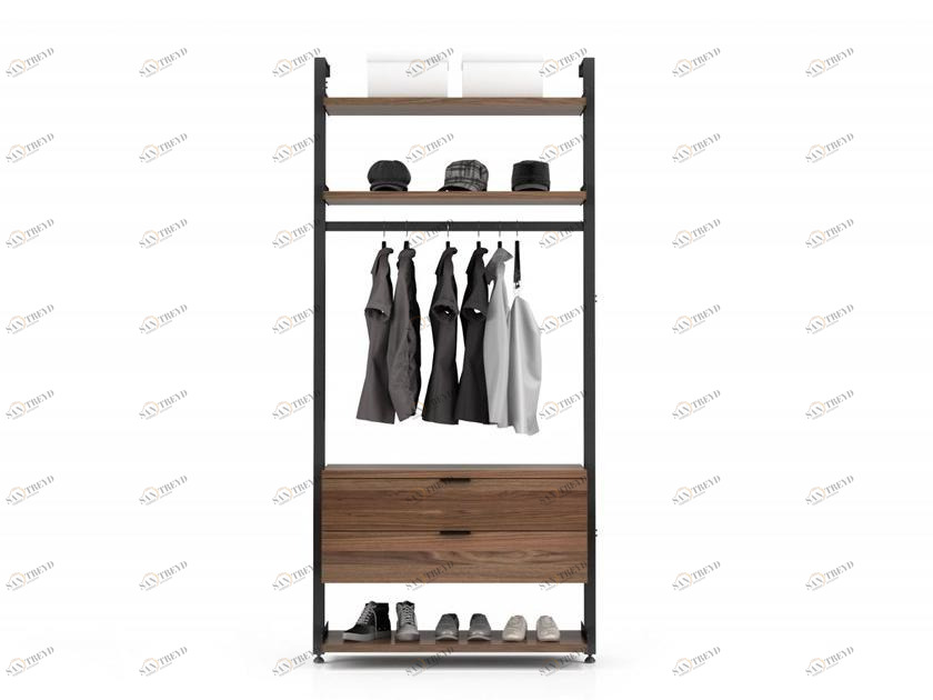 Huppé Настенная алюминиевая мебель для прихожей Gravity Config #2 HUPPE