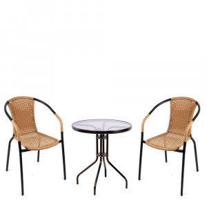 TLH-037С-TLH060-D60 Light Beige Комплект мебели Асоль-1CLB Afina