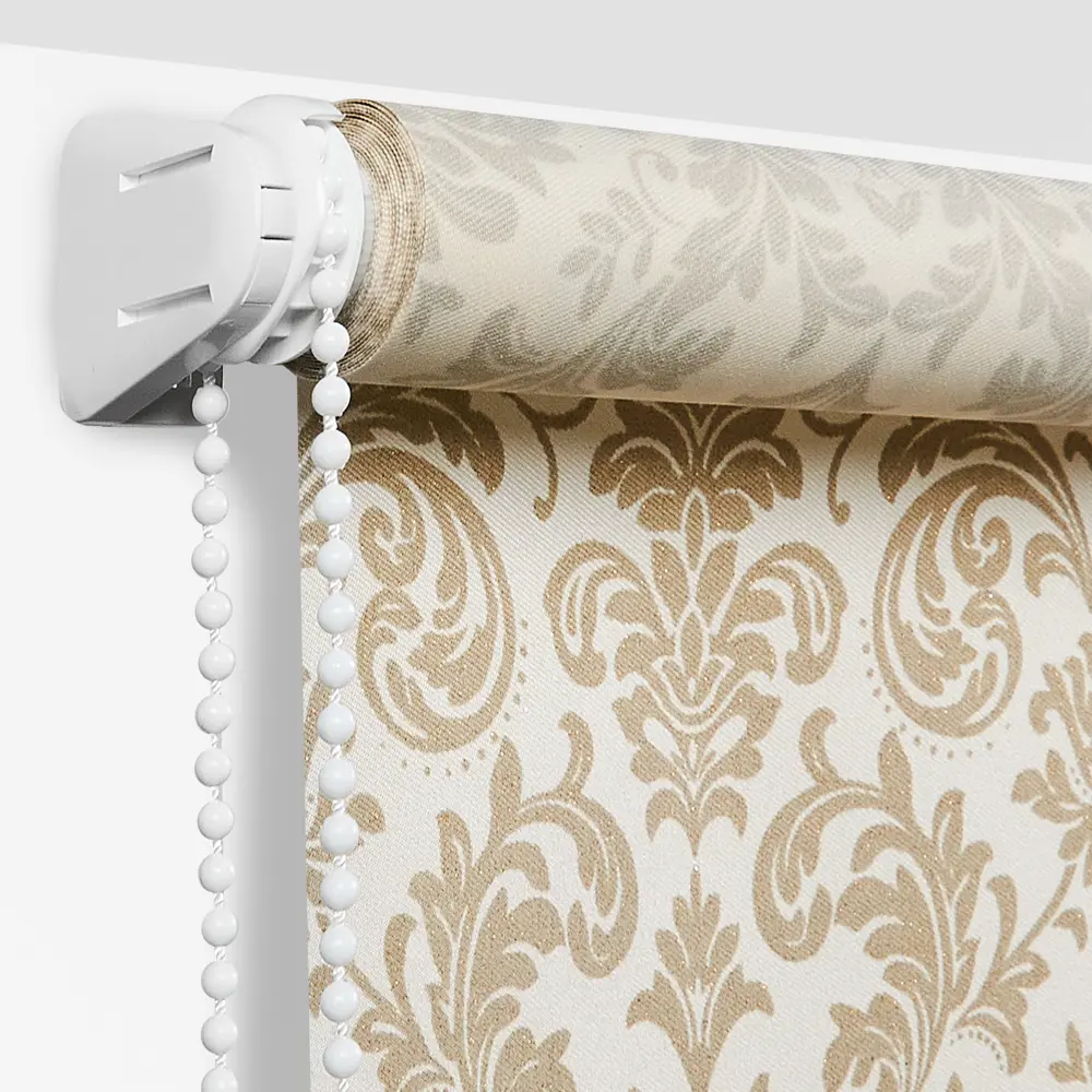 Штора рулонная Legrand Дамаск 40x175 см экрю 86542165 STLM-2039877 DOMLEGRAND - Вид №1