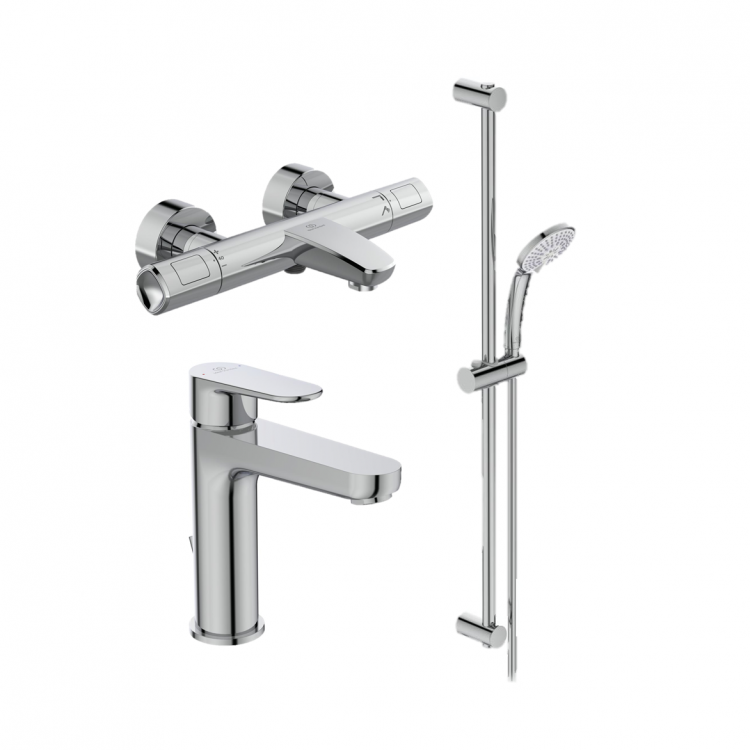 BC985AA Душевой набор 3 в 1 Ideal Standard CERATHERM T100  - Вид №1