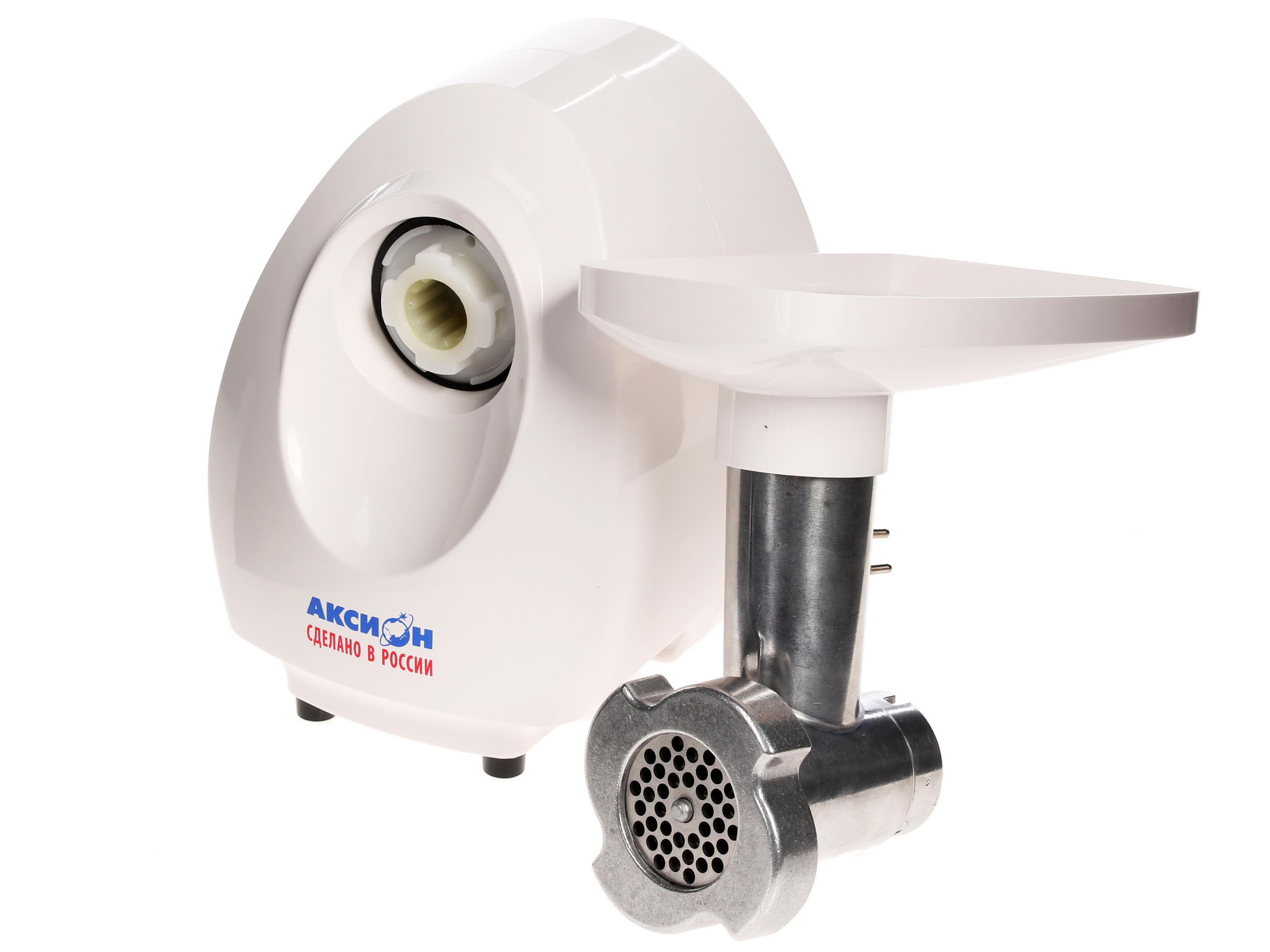 6612411 Мясорубка электрическая Аксион М 25.01 белый STDN-0090963 - Вид №6