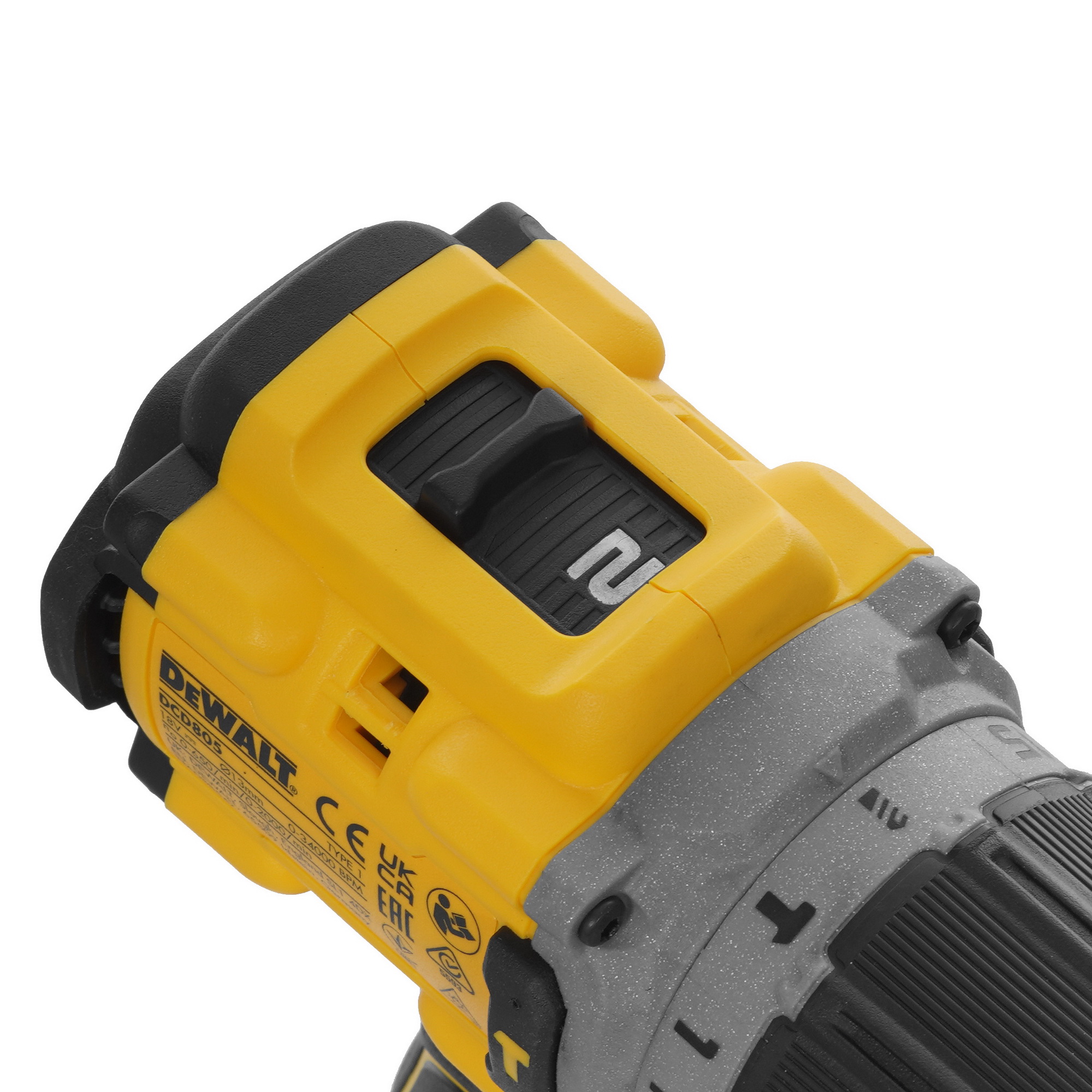 Дрель-шуруповерт DeWalt DCD805E2T-QW XR FLEXVOLТ 18/54V 9963409 STDN-0030727 - Вид №5