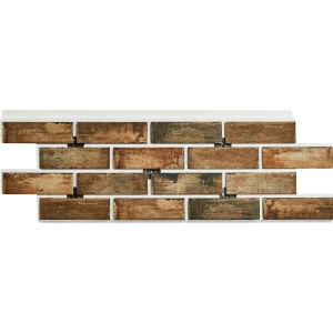 Термопанель рядовая Мосстрой-31 Brick Stone палевый 118x41x5 см