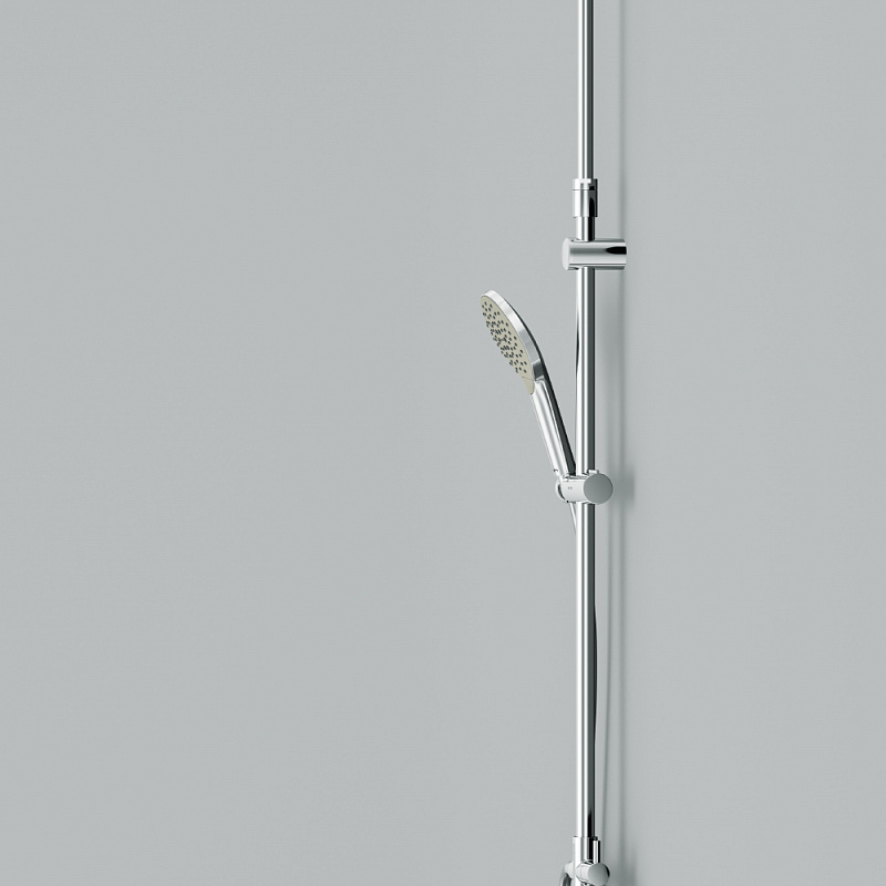 F0780964 душ.системанабор:см-ль д/ванны/душаверхний душ d250 мм ручной душ 120 мм 3 функции AM.PM Like - Вид №5