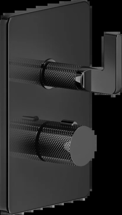 Смеситель для душа 58132 706 Gessi Inciso ЧЕРНЫЙ МЕТАЛЛ PVD