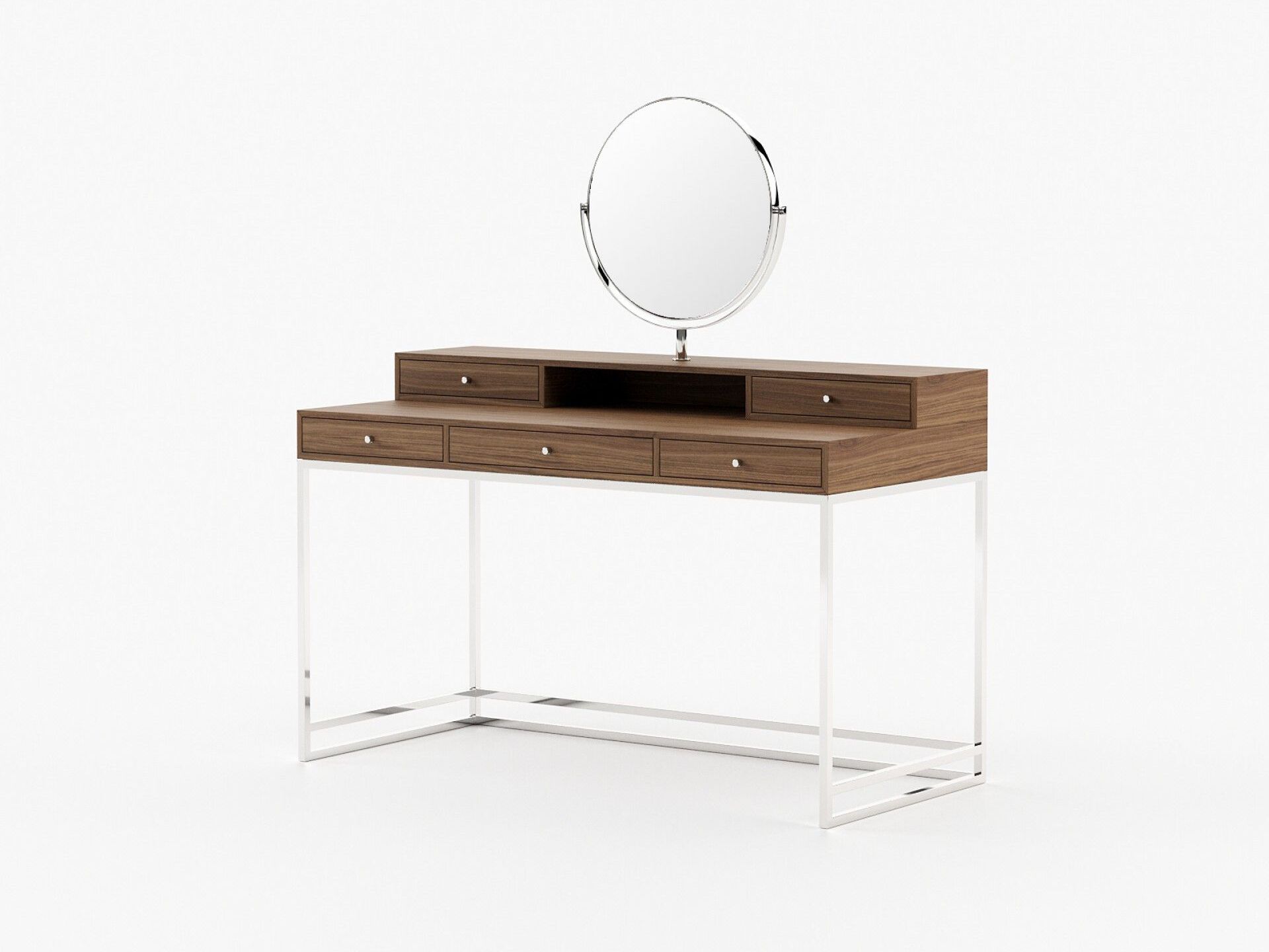 Шкаф для туалетных принадлежностей из грецкого ореха Laskasas D'Arc ARCH-00119759 - Вид №5