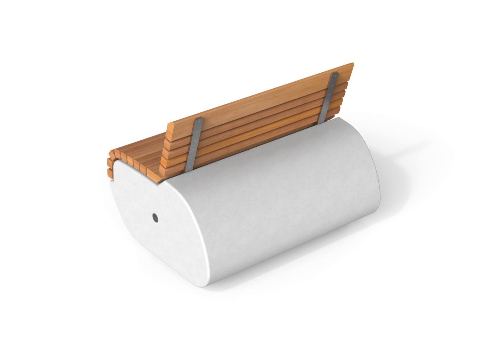 Реконструированная каменная секционная скамья Metalco LORENZ ARCH-00087682 - Вид №3