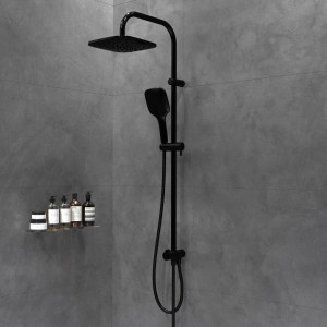 408771435 Origin Bit набор 2 в 1: смес. для ванны/душа душ система шт черный. Damixa Orgin Bit