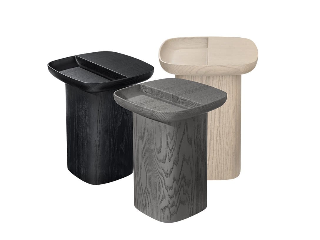 Квадратный журнальный столик из массива дерева HC28 maison STAGE ARCH-00107790 - Вид №1