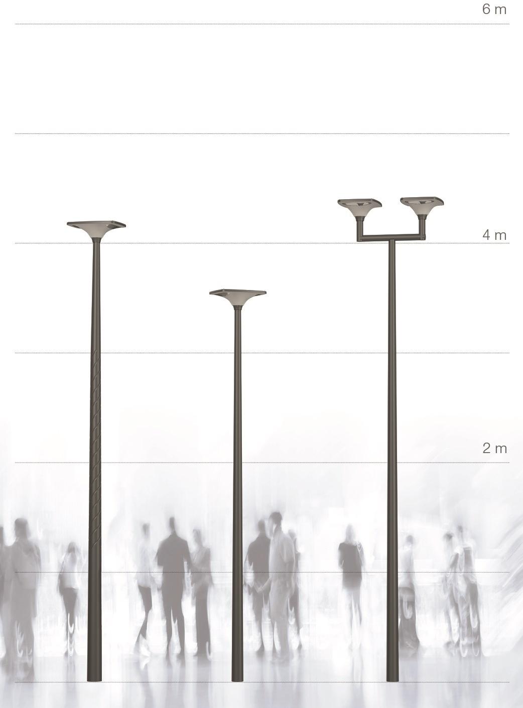 GHM-ECLATEC Алюминиевый светодиодный столб sun-id-1409757 - Вид №7