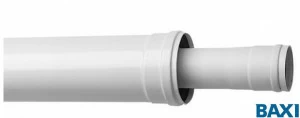 KHG71408861 Коаксиальное удлинение полипропиленовое, диам. 80/125 мм, длина 500 мм, H (KHG71408861) BAXI
