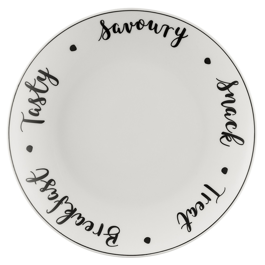 P_0059.612 Тарелка carnaby script d 21 см Price&Kensington 