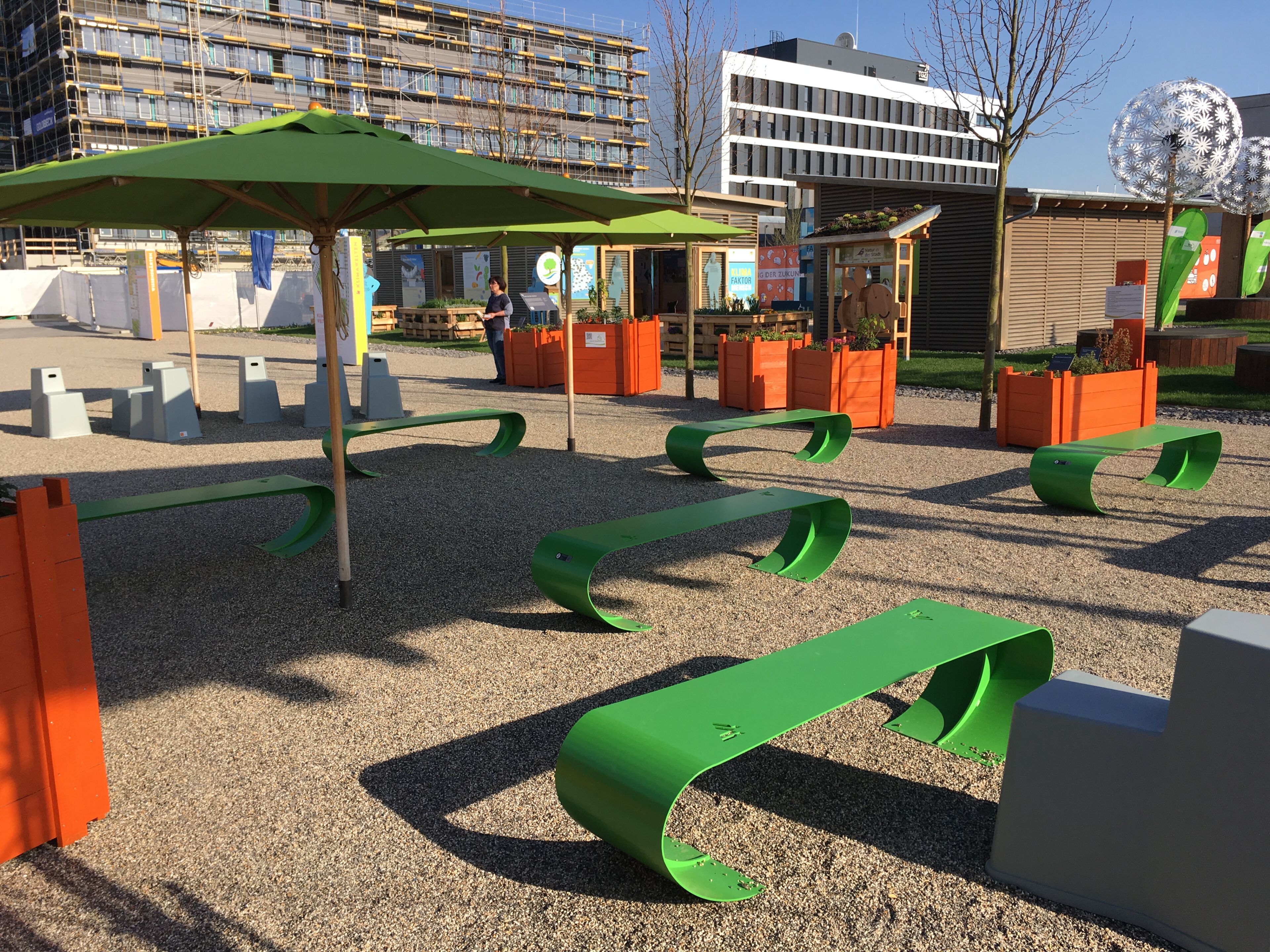 Стальная скамья без спинки CITYSì Alfa ARCH-00006637 - Вид №21