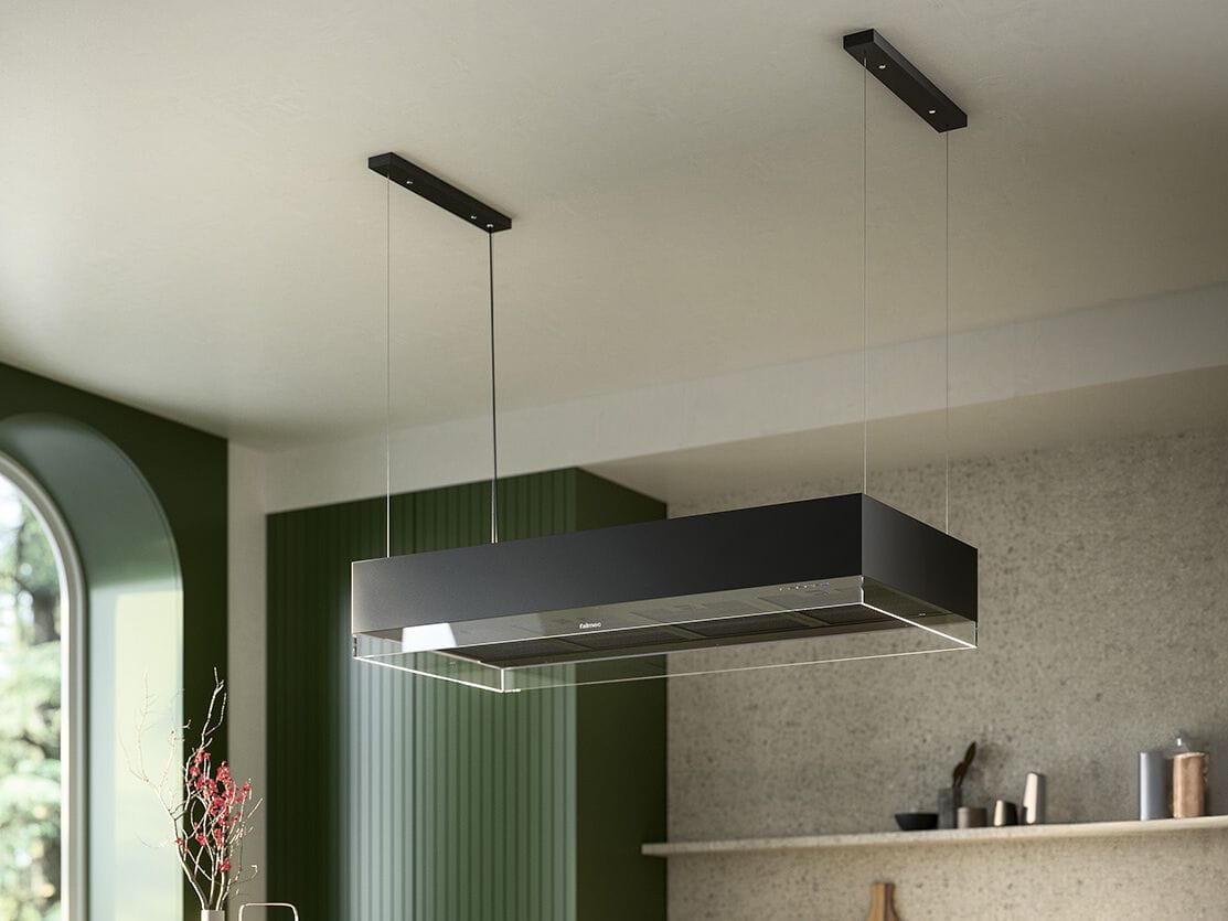 Островная вытяжка с активированным углем со встроенным освещением Falmec Circle.Технология ARCH-00061539