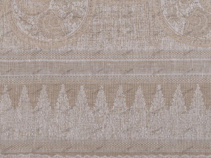 KOHRO Жаккардовая льняная ткань с графическими мотивами Darshan K0052405