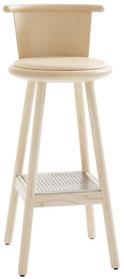 Karl Andersson Барный стул из дерева с подставкой для ног sun-id-1363393 - Вид №4