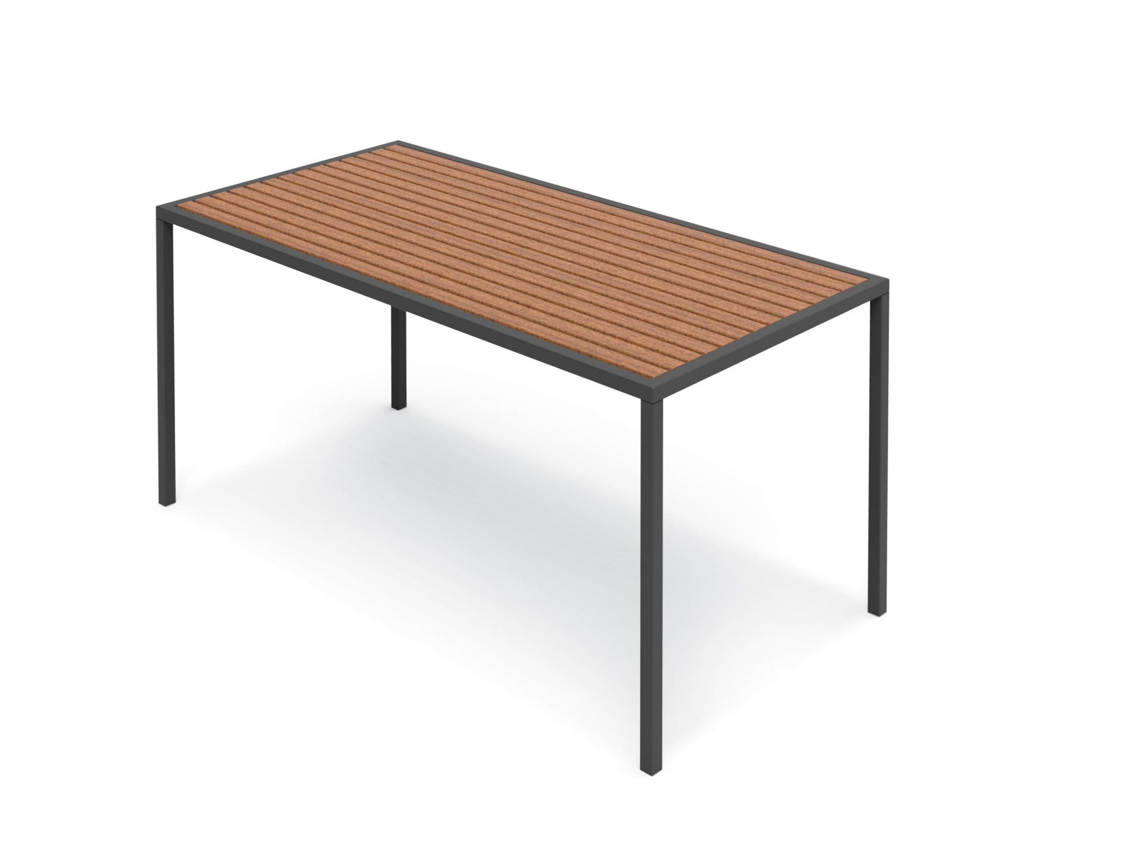 Деревянный прямоугольный стол для общественных мест City Design ARCH-00000457 - Вид №1