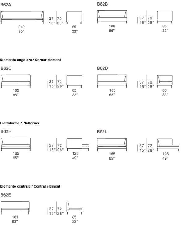 Paola Lenti 3-х местный тканевый диван со съемным чехлом sun-id-1468289 - Вид №7